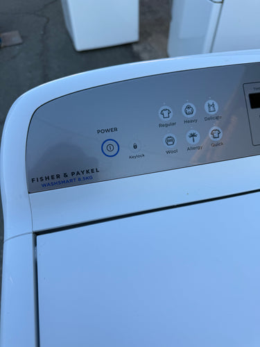Second hand Fisher & Paykel 8.5kg WashSmart Eco Top Load Washing Machine - Second Hand Appliances Geebung